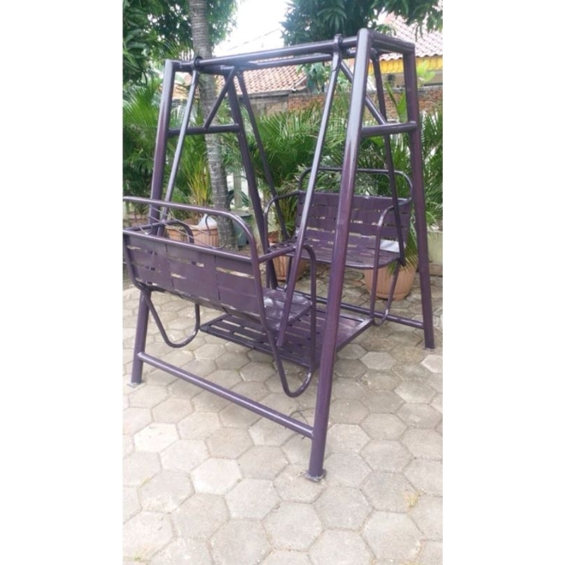 ayunan besi bangku 80cm besi anti karat galvanis include ongkir