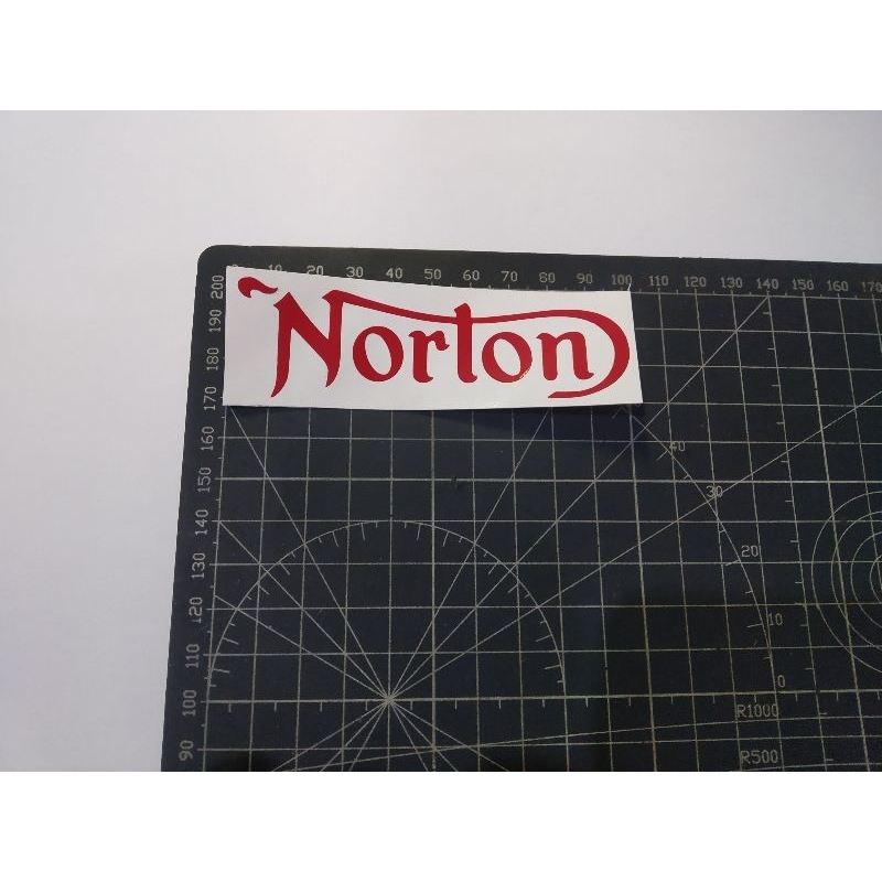 

cutting stiker norton