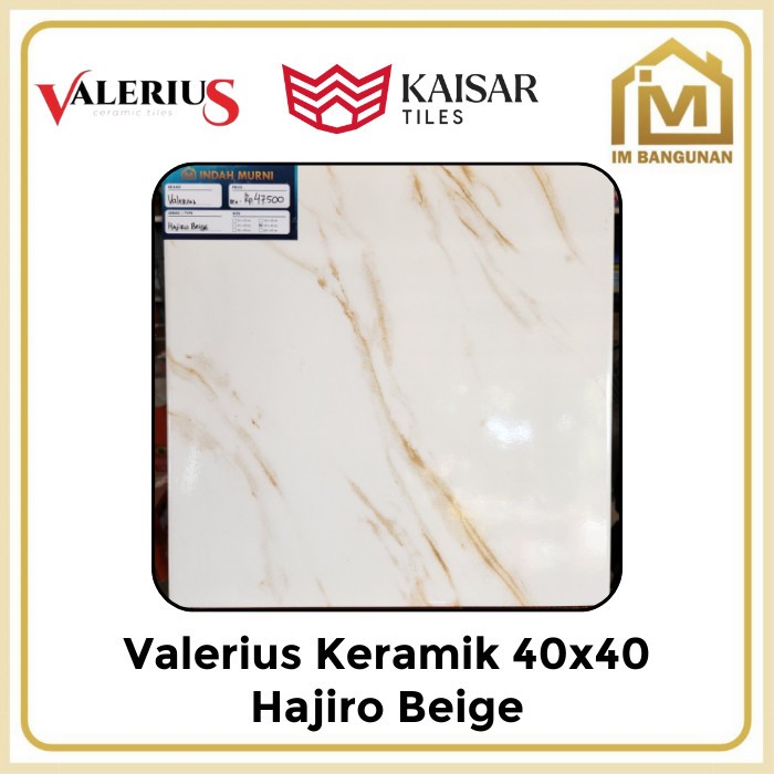 Keramik Lantai 40x40 Hajiro Grey / Beige KW1 / Keramik Lantai Glossy 40x40 Hajiro Grey / Beige KW1