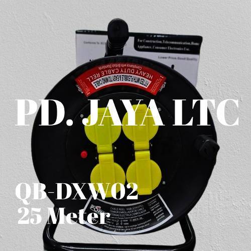 Fort Kabel Roll 25 Meter-Kabel Gulung-Kabel Ekstensi QB-DXW02