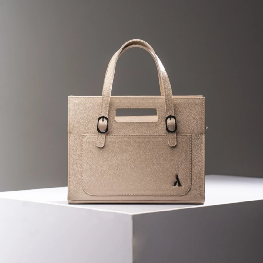 Alona Leather - Althea Minibag Mill dan Pull Up Bahan Kulit Sapi Asli Model Kekinian Tas JInjing Wan