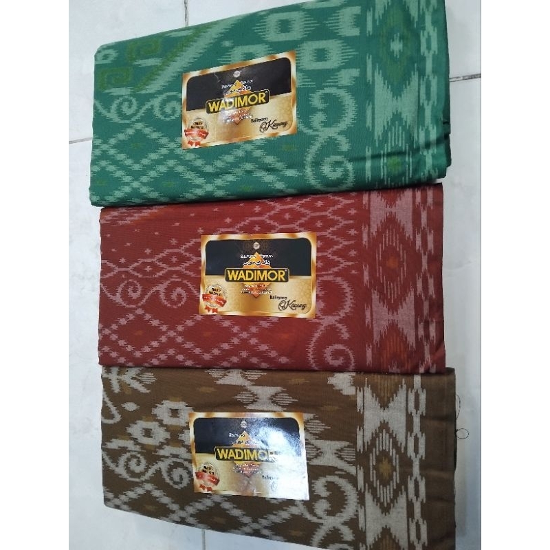 sarung wadimor balimoon kawung,sarung jadul motif kembang