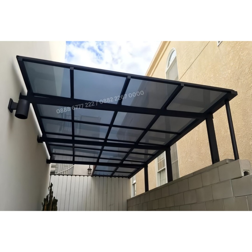 Kanopi Rumah / Kantor minimalis, Bandung. Layanan pemasangan kanopi
