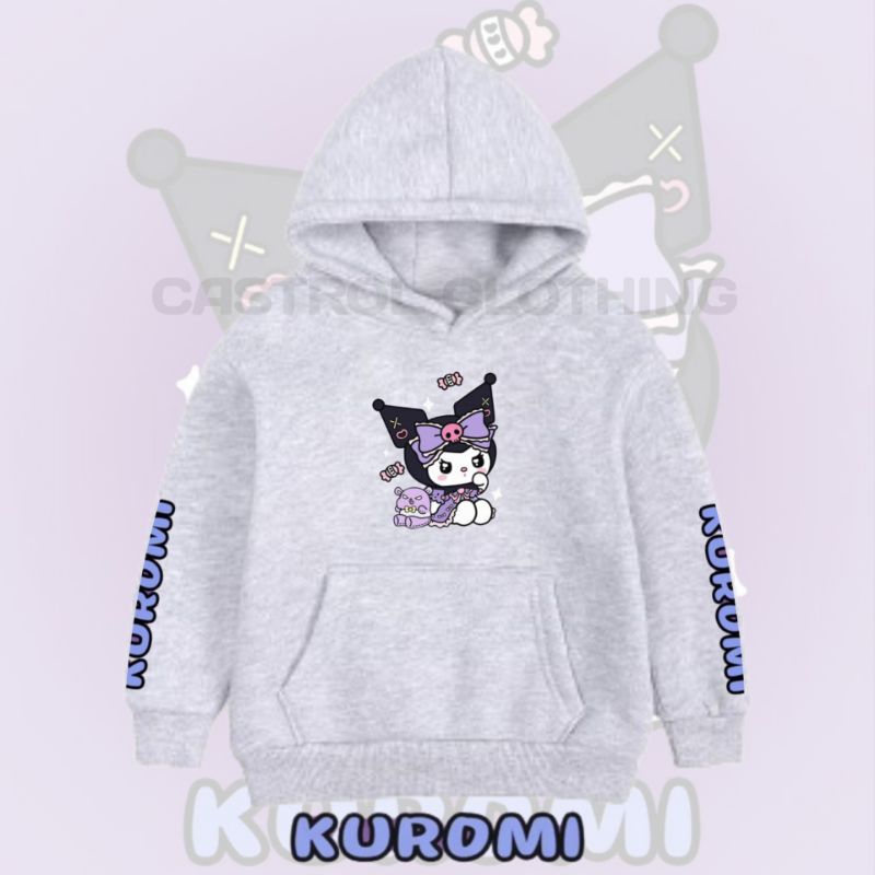 Hoodie Anak Kuromi / Jaket Hoodie Anak Perempuan Kuromi