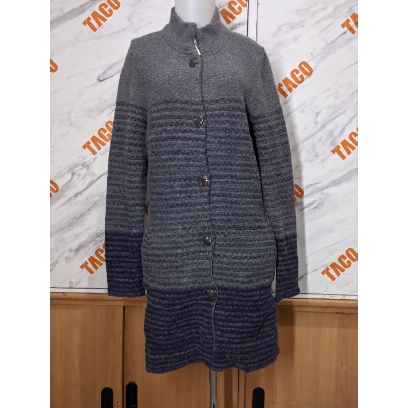 Outer musim dingin luaran cewe rajut baju long hangat luaran woll preloved RR 16