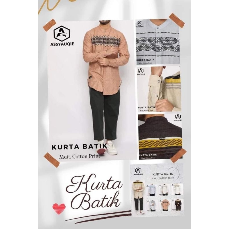 Kurta Assyauqie Batik