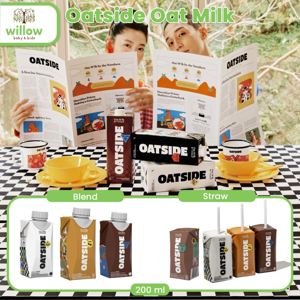 

Susu Kemasan Instan - Oatside Oat Milk 200Ml