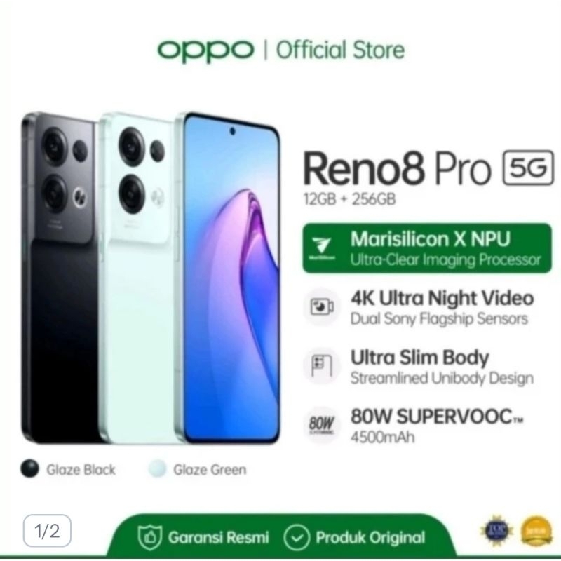 Oppo Reno 8 Pro 5G NFC 12/256GB