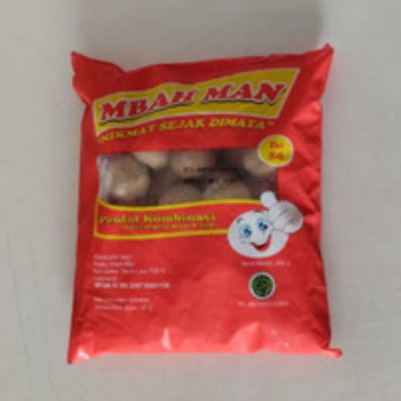 

mbah man bakso ayam dan kombinasi 500gr