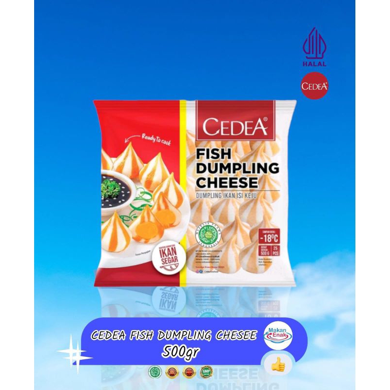 

(Best seller) Cedea Fish Dumpling Cheese 500gr