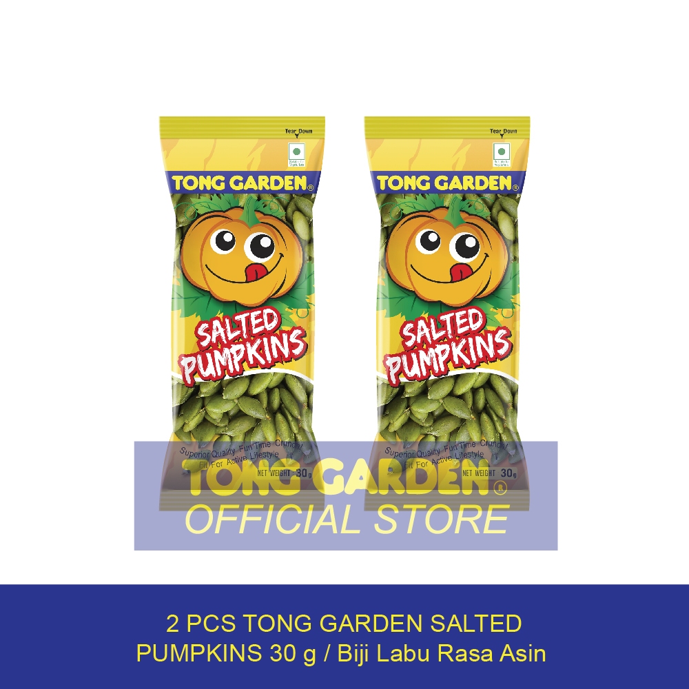 

2 PCS - Tong Garden Salted Pumpkin 30g - Biji Labu Rasa Asin 30g