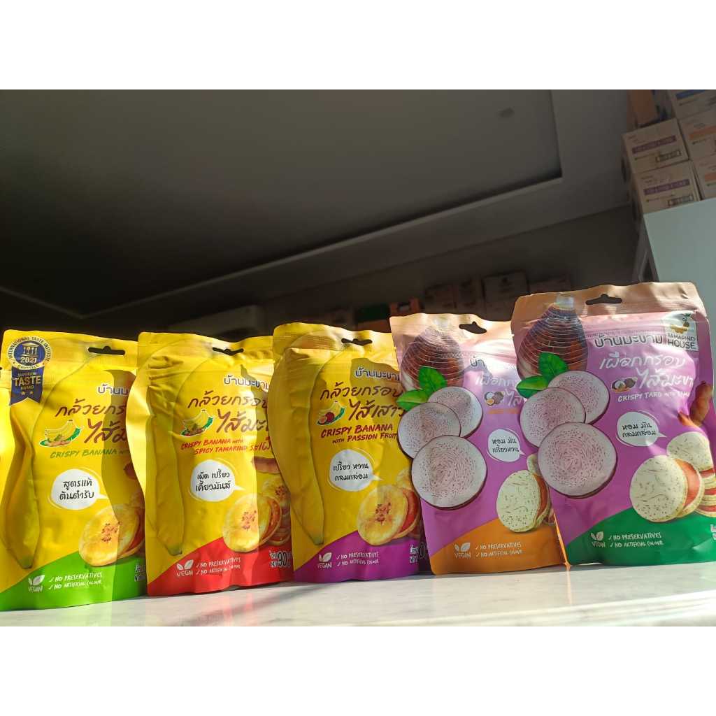 

Tamarind House Crispy Banana Passion Fruit/Crispy Taro passion fruit import Thailand