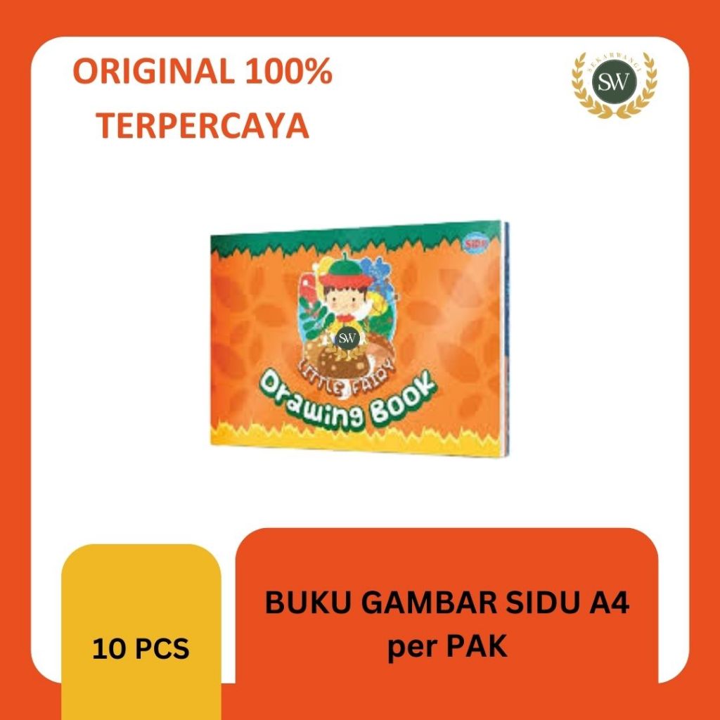 

BUKU GAMBAR SIDU A4 PER PAK ISI 10 PCS