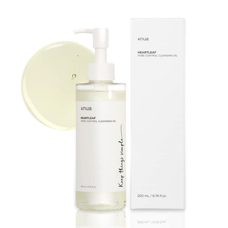 |Anua Heartleaf|Pore Control Cleansing Oil Cleansing Water Cleansing Oil Cleansing Oil200ml