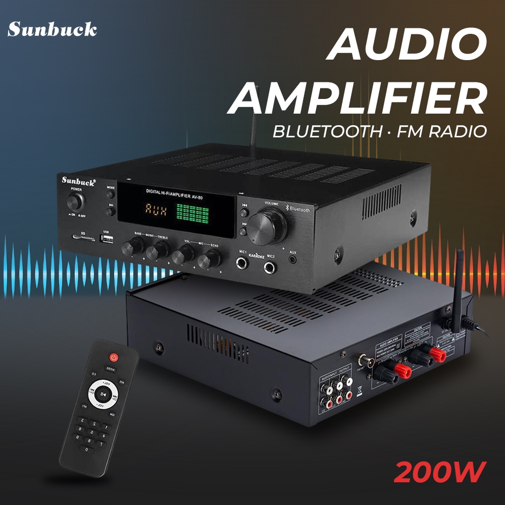 Sunbuck Ampli Home Theatere Karaoke