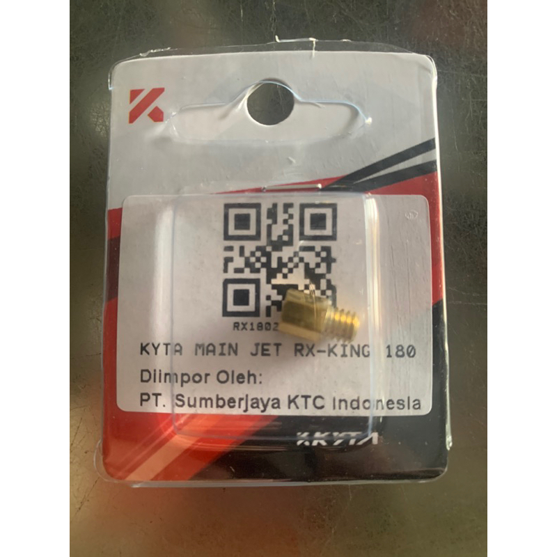 Main Jet KTC RX-KING 180
