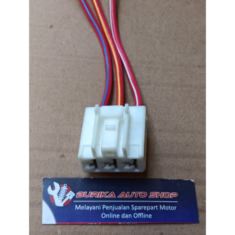 Original Soket Spull Acg Starter Female 3 Pin Yamaha Nmax Aerox Lexi Dan Freego