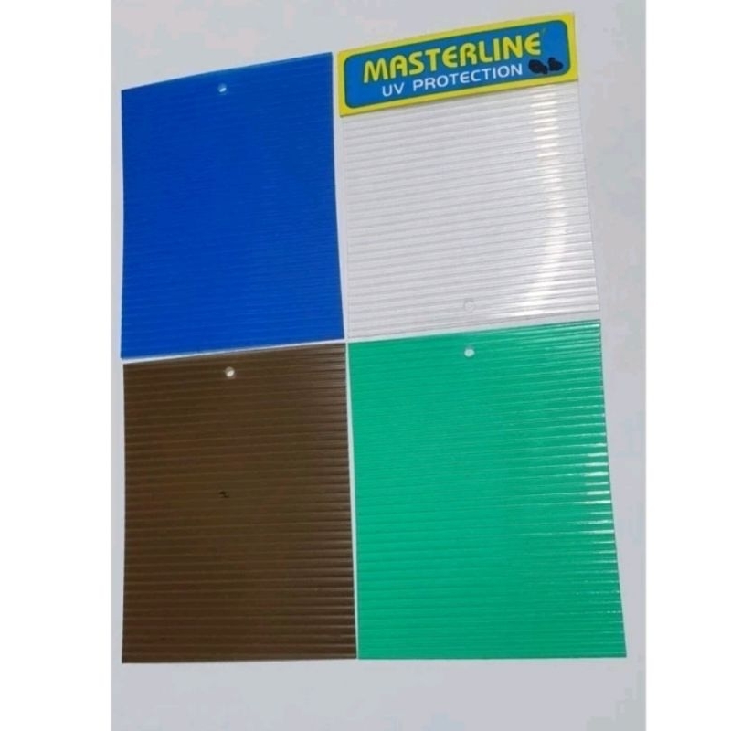 Fiber Plastik Penutup Pagar Motif Garis, Fiber Pager Premium tebal Murah