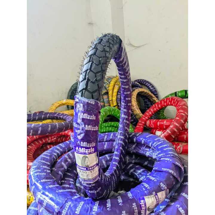 MIZZLE POWER TREAD 250-17 BAN LUAR MOTOR BEBEK MIZZLE RING 17 BUKAN TUBLESS