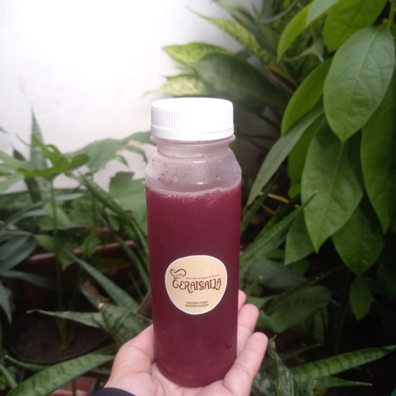 

Jus Mix Berry dengan Stevia