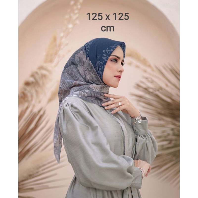 OBRAL TERLARIS SYARI BUTTERFLYY NAVY / KERUDUNG SEGI EMPAT / JILBAB INSTAN / HIJAB TERBARU TERMURAH 