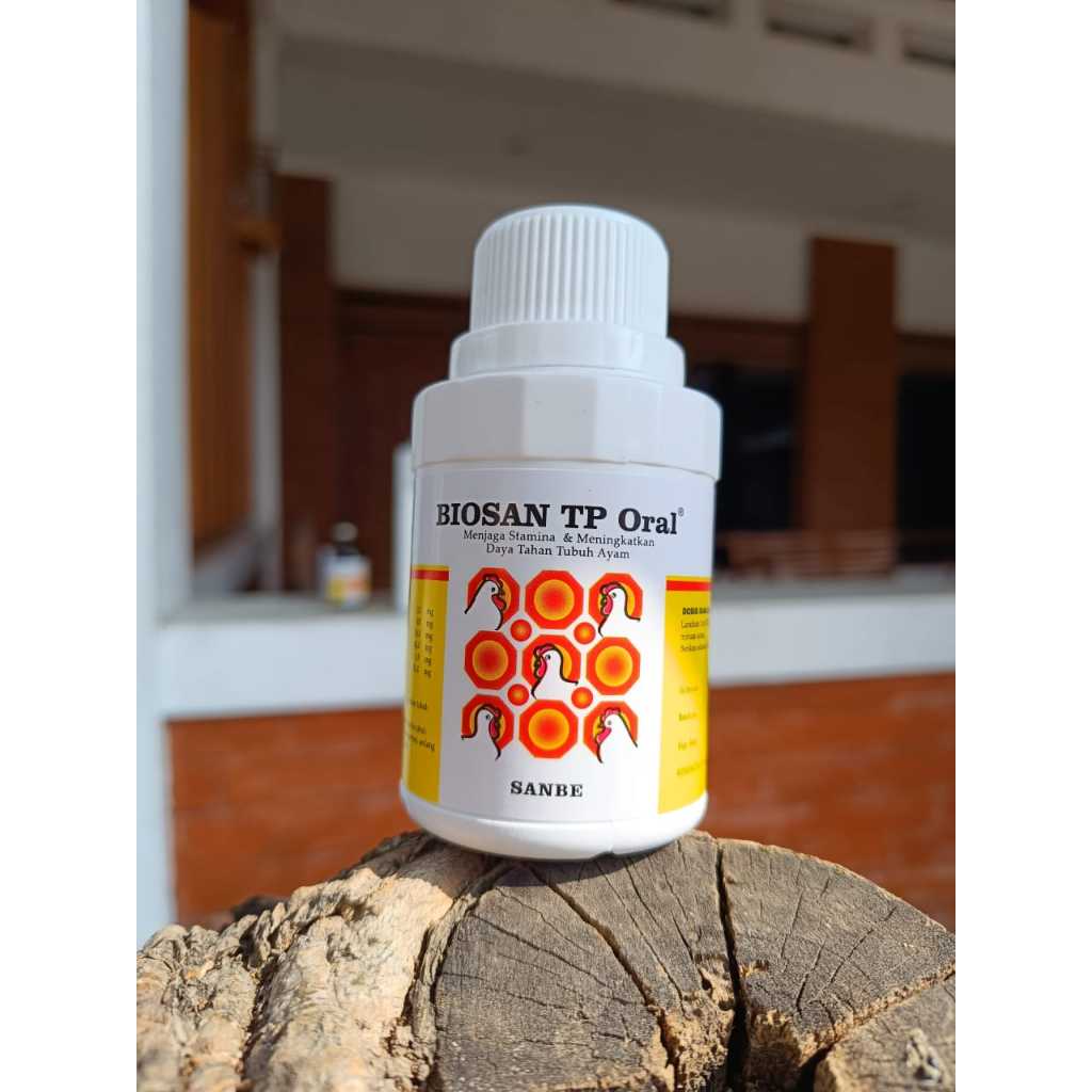 Biosan TP Oral 100g Meningkatkan & Menjaga Stamina Ayam - PT SANBE FARMA