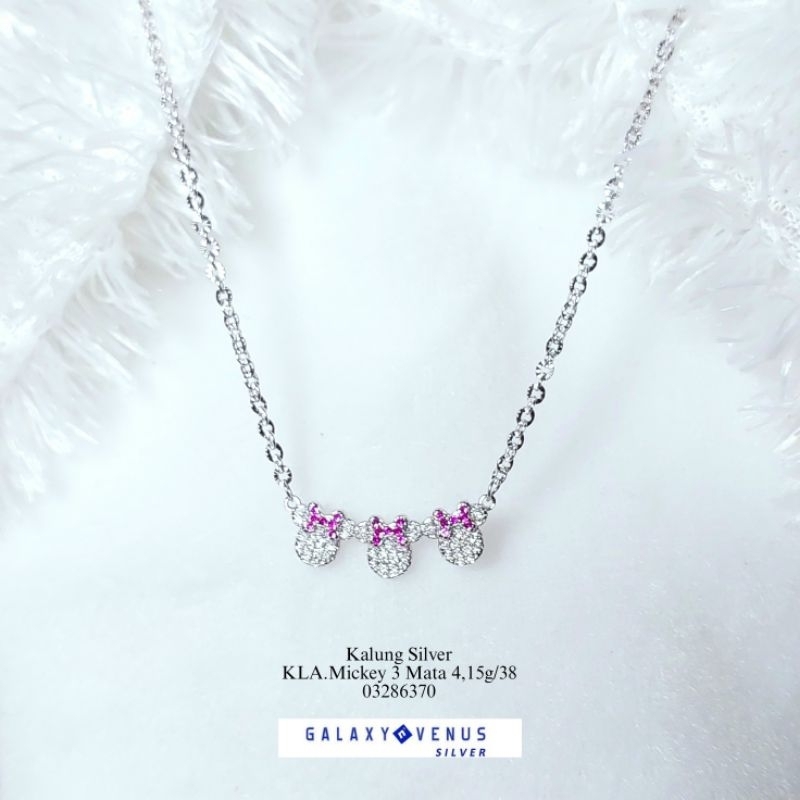 Kalung Anak Mickey 3 Mata 4,15/38 [03/2863]