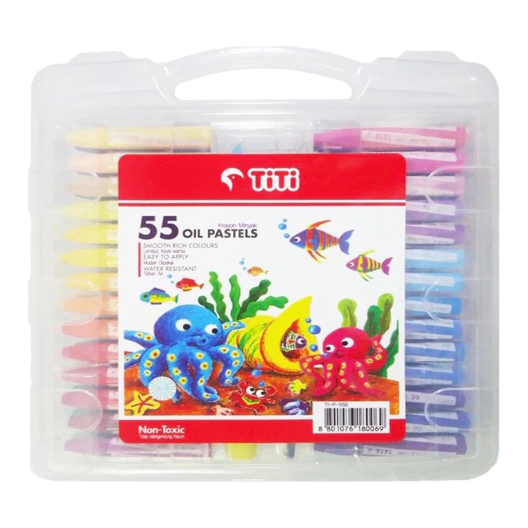 

KODE K76C CrayonOil pastel TiTi 55 warna 1set