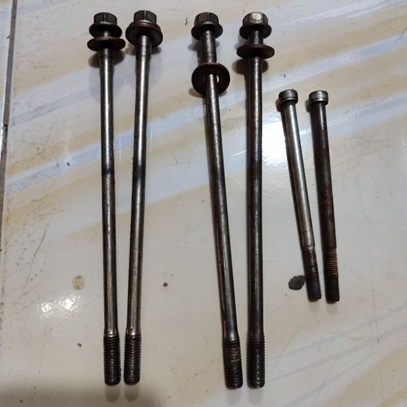 Baut Ancer vixion Baut Block vixion Tusuk Sate Vixion original copotan