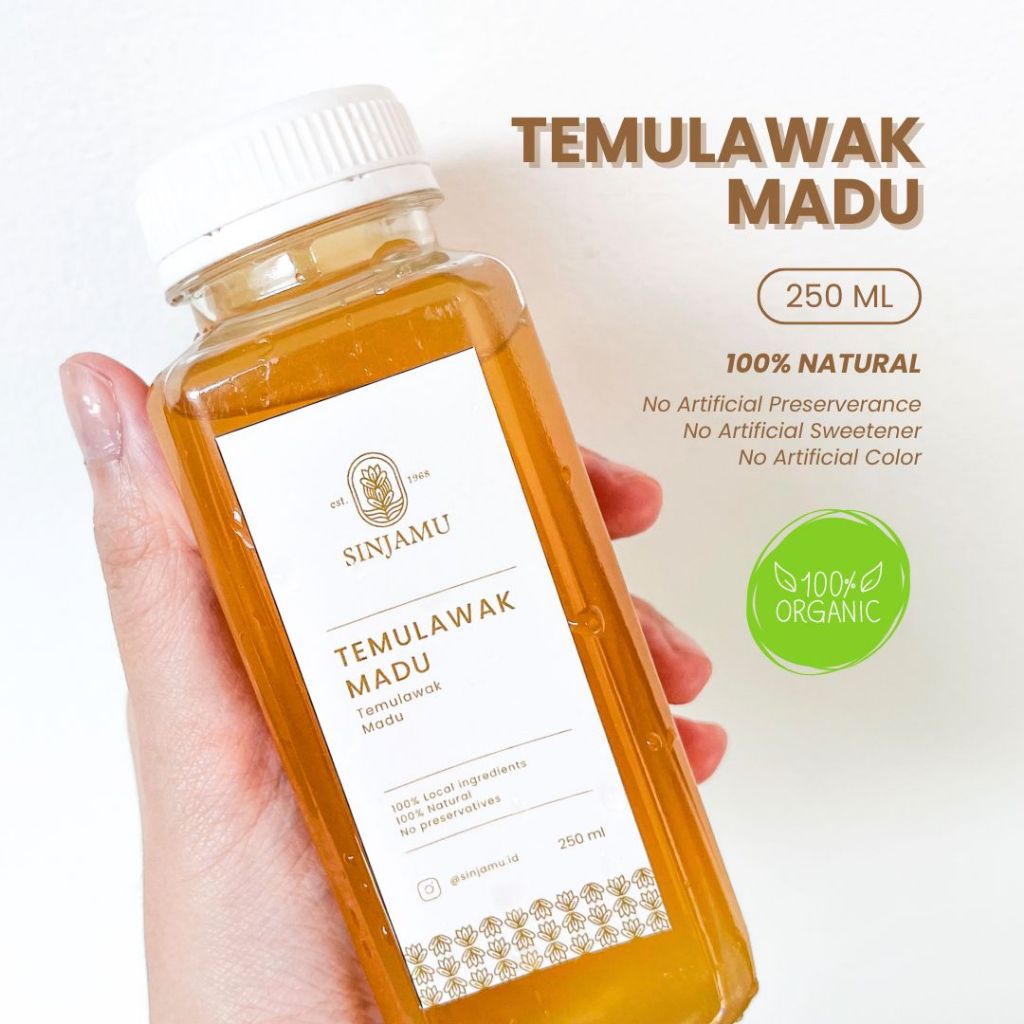 

Temulawak Madu Sinjamu - Jamu - Minuman Herbal Tradisional 250ML