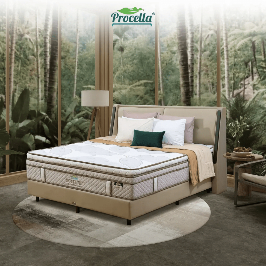 Procella Spring Bed Solitude | Kasur Only dan Full Set | 100/120/160/180/200x200 | SP Mattress