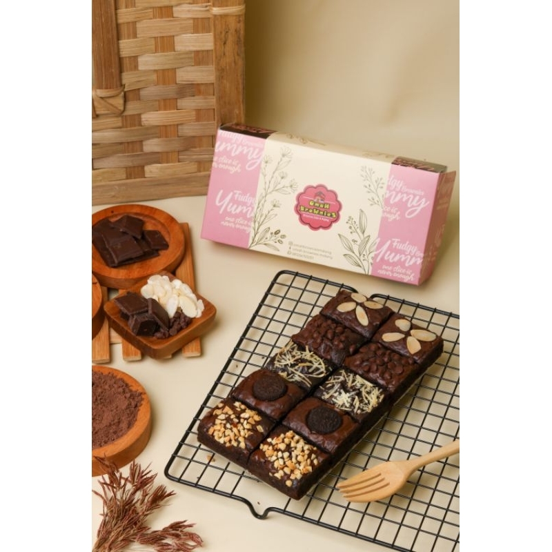 

FUDGY BROWNIES PANGGANG TERMURAH 20X10CM (luar kota tidak bisa pakai ucapan ya)