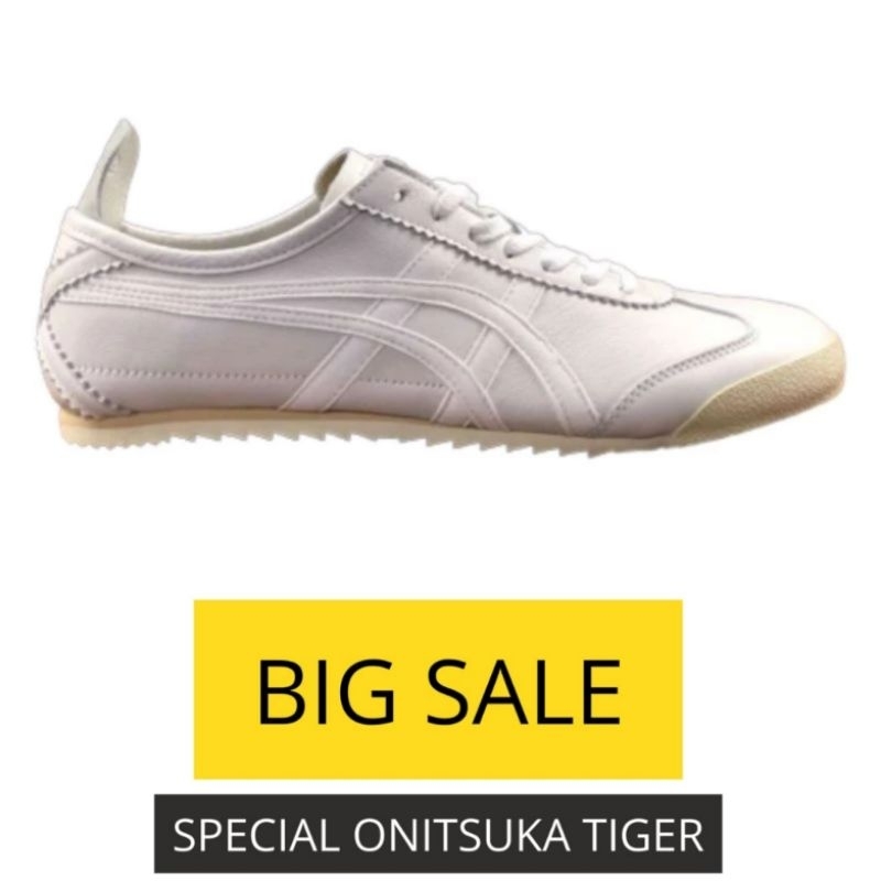 Sepatu Sneakers Onitsuka Deluxe Japan Triple White