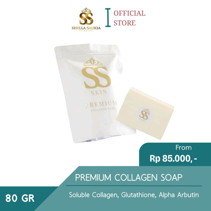 PREMIUM COLLAGEN SOAP SHELLA SAUKIA SKINCARE | SS SKIN
