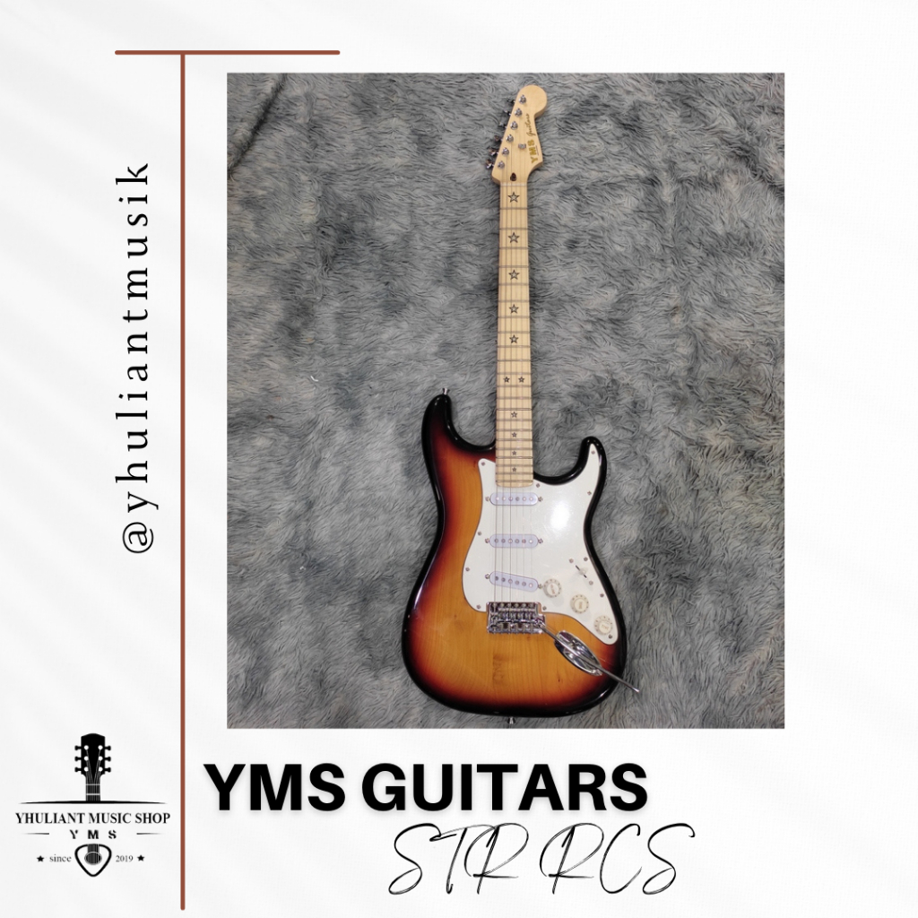 YMS Guitars STR SE RCS Series Strat Style Electric Guitar Original Made in Indonesia