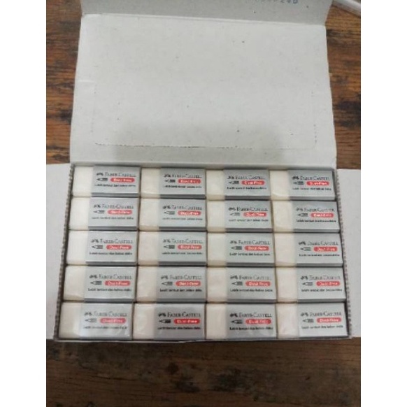 

KODE N34G Penghapus Faber Castell 1 Pack Isi 4pcs Original