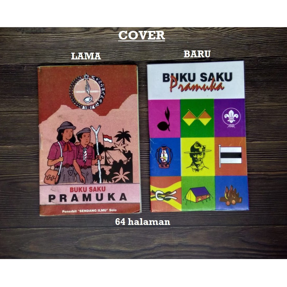 

KODE M42U PACK buku Saku Pramuka cover baru dan lama Termurah harga 1 pcs 8pcs SDI