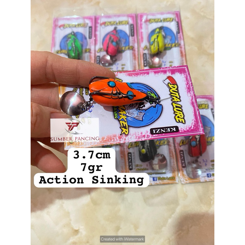 Soft Frog Duta lure curut Sinking 3.7cm