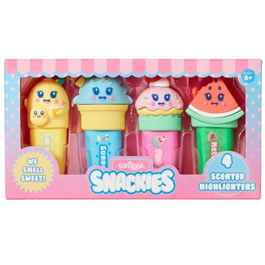 

KODE Q75J Smiggle Snackies Hey Scented Highlighters Marker