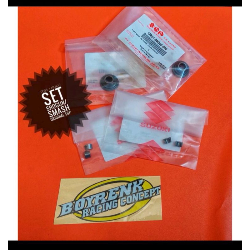 KLEP TOPI KUKU KLEP RETAINER KLEP SMASH SHOGUN GENUIEN SUZUKI SGP - BOYRENK