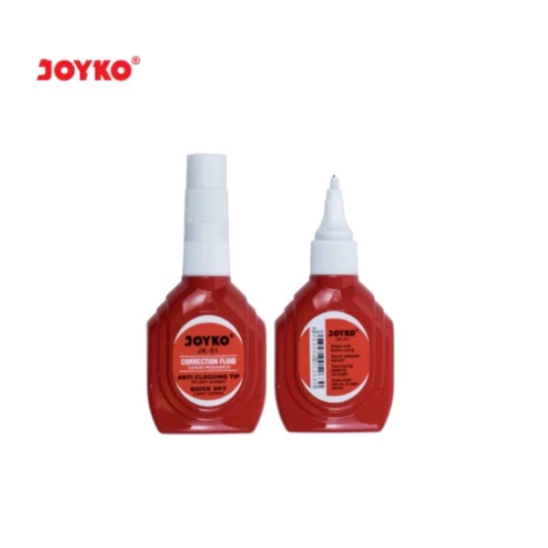 

TIP EX CAIR JK-01 JOYKO - TIPE X CORRECTION FLUID KOREKSI PENGHAPUS