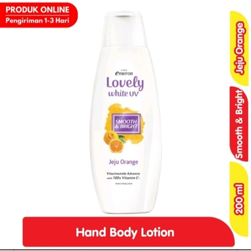 Emeron Lovely white UV Smooth & Bright jeju orange 200 ml