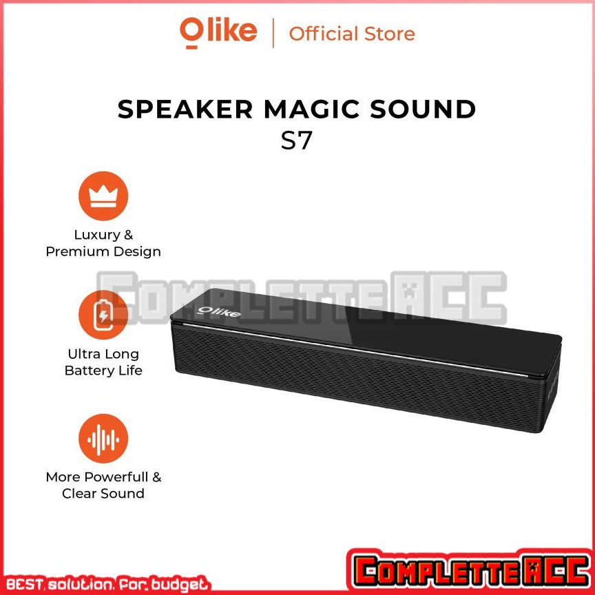 KODE L97G SPEAKER BLUETOOTH SOUNDBAR Olike S7 Magic Sound Wireless Home Theater Speaker Dynamic Subw