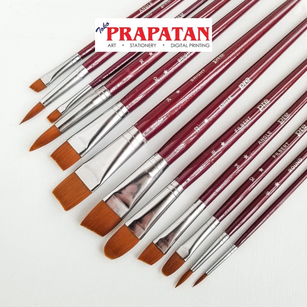 

KODE R28N Kuas Lukis Pre By Nicole set 12pcs Paint Brush
