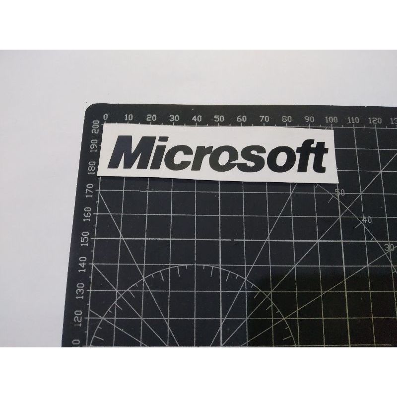 

cutting stiker microsoft