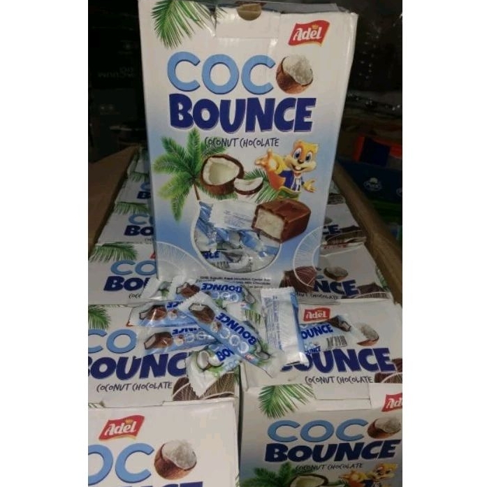 

Cokelat Bounce 1kg Cokelat isi kelapa exp 1 mei 2025 Cokelat turky