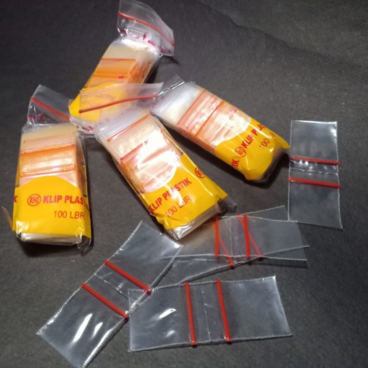 

Harga Promo PLASTIK KLIP 2X3 ISI 1