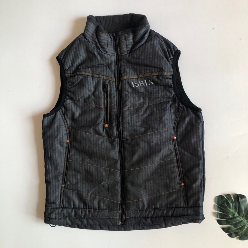 Burtle Ishin Stripe Vest Rompi