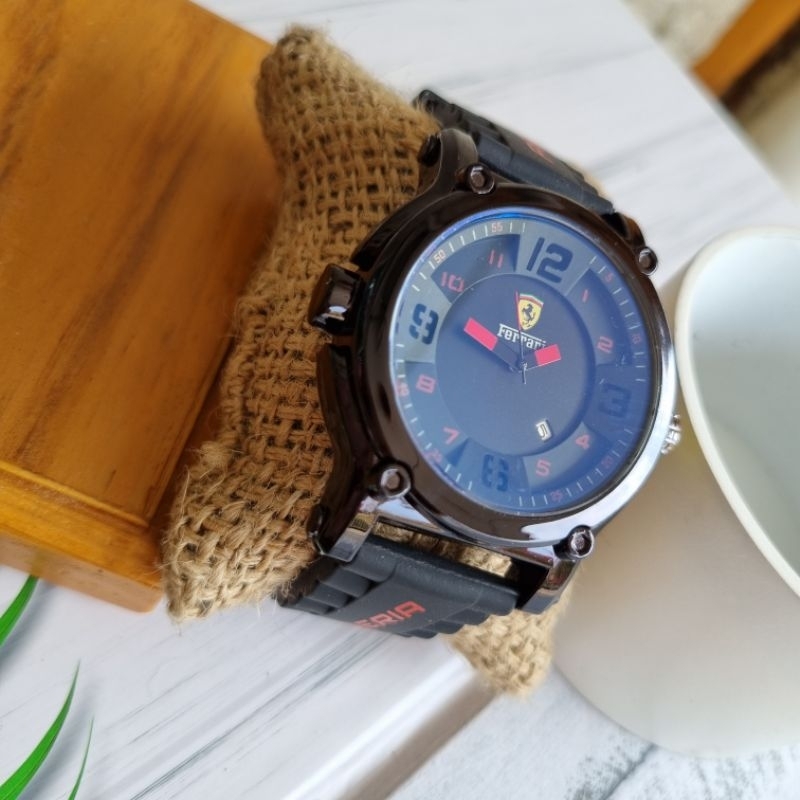 Jam Tangan Pria Keren kekinian Rubber dan sporty