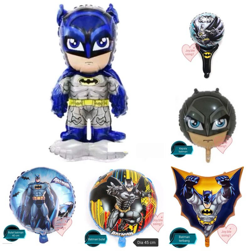 BALON FOIL BATMAN marvel/taplak batman